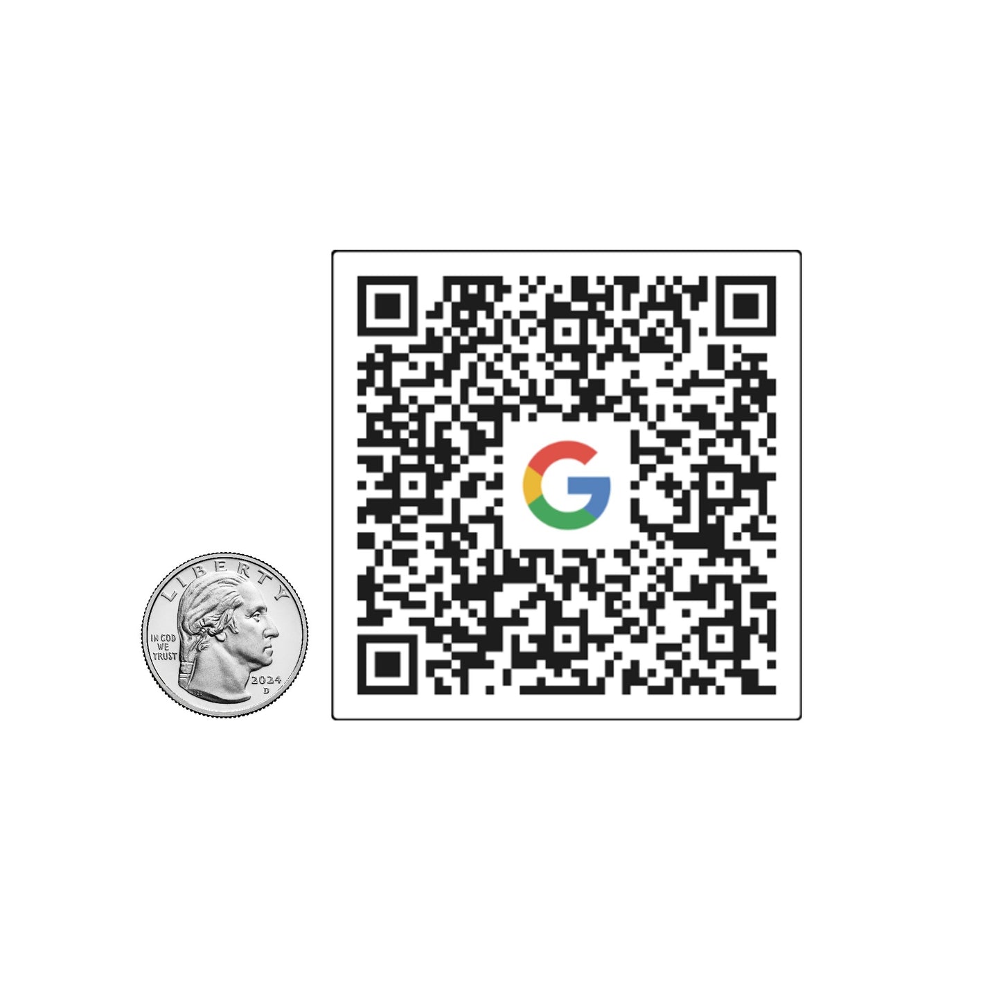 Easy Review QR Code Stickers for Google Business Profile